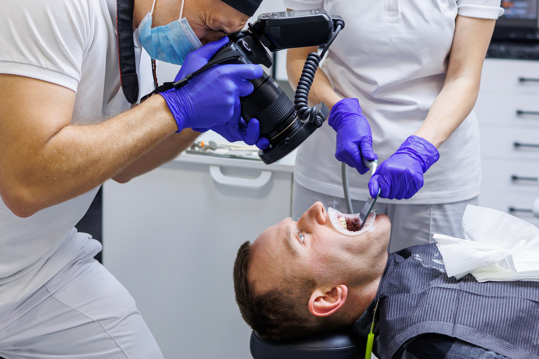 photographies cliniques Nos technologies Dr Johan Cinçon - Chirurgien-dentiste à La Teste-de-Buch